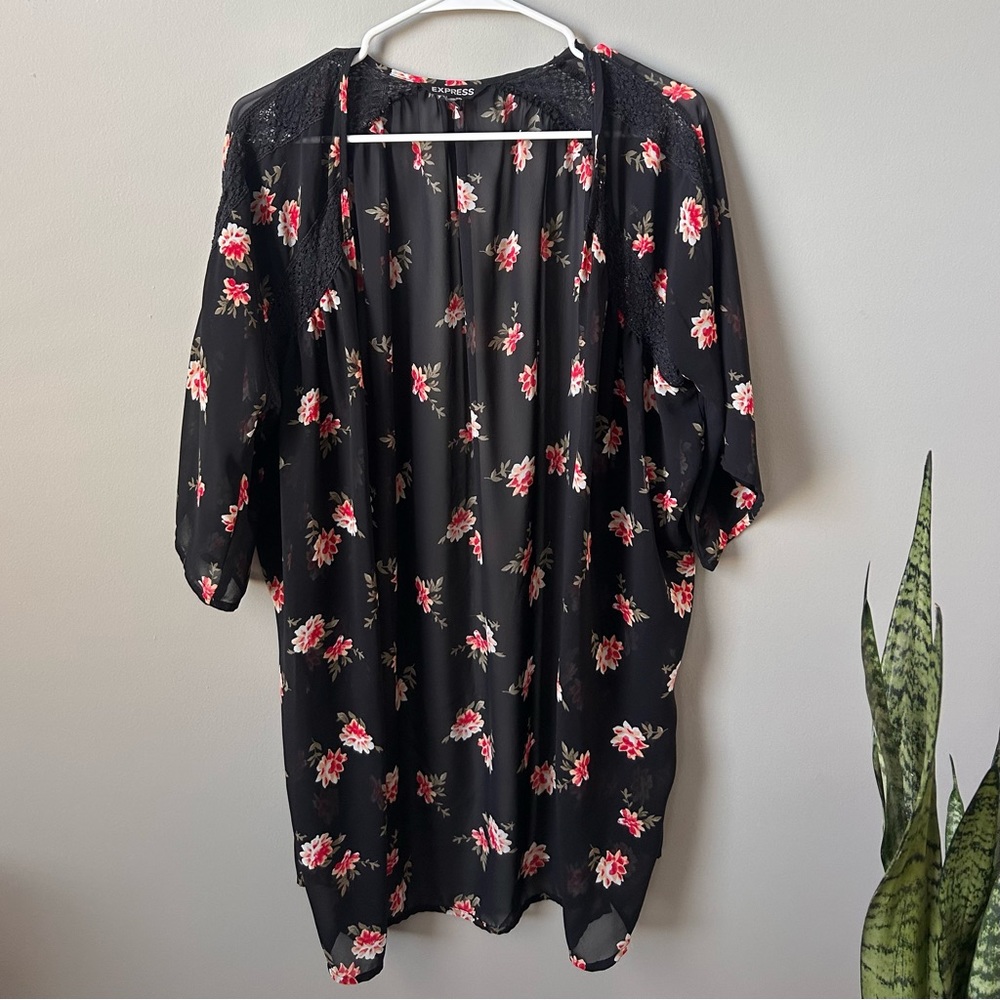Floral Cardigan from Express